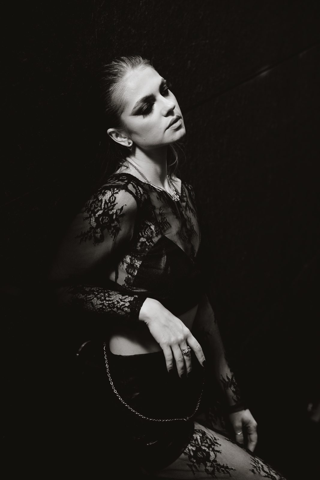 Dark editorial portrait by Armando Ascorve